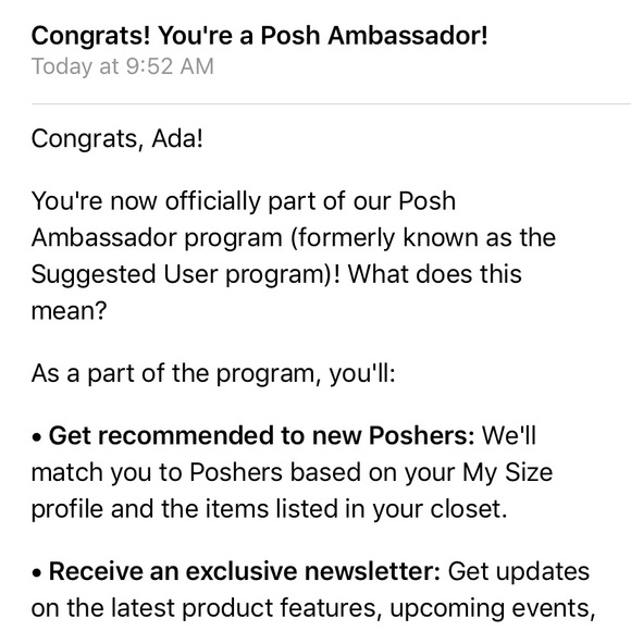Meet your Posher, Ada! Now a Posh Ambassador! :) - Picture 7 of 8